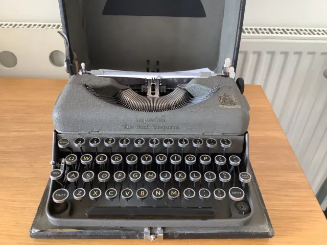 Máquina de escribir Imperial vintage...@