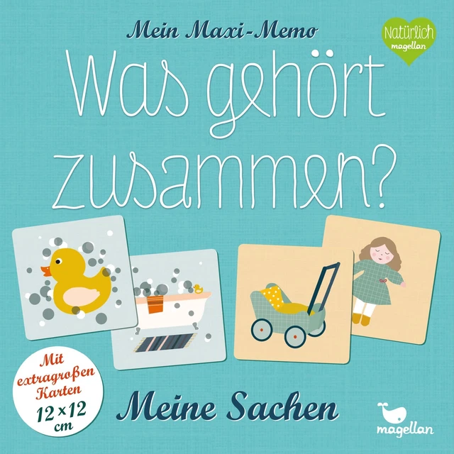 Mein Maxi-Memo - Was gehört zusammen? - Meine Sachen | Spiel | Deutsch | 2019