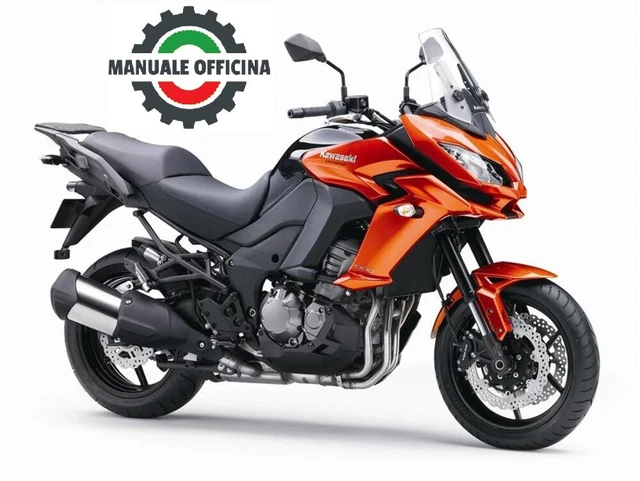 Manuale Officina Kawasaki Versys 1000 2015 - 2016 Riparazione Tagliando Service