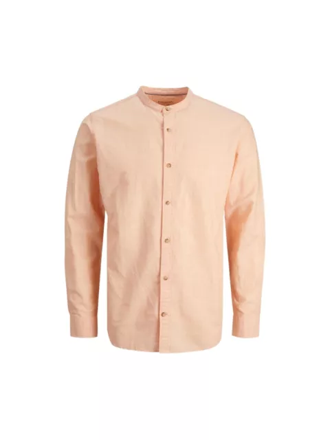 Camicia Jack & Jones da uomo a maniche lunghe, colore Pumpkin Modello: 121968...