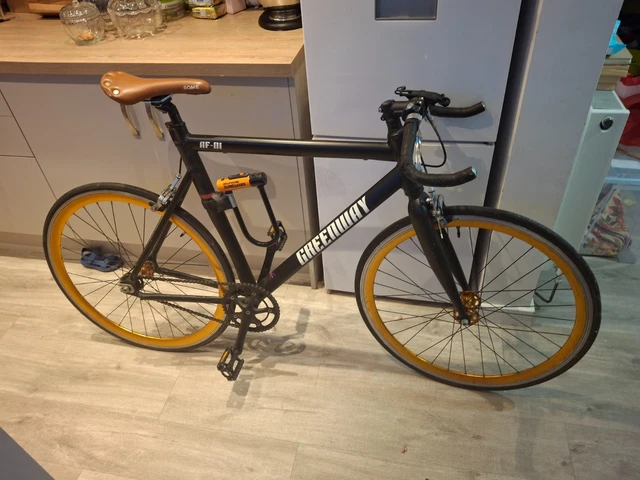 GREENWAY SINGLE SPEED Road Bicycle PicClick UK