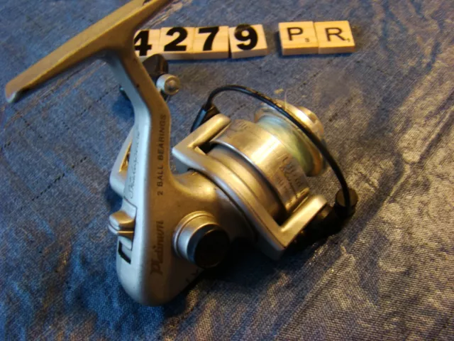 Platinum Shakespeare Gear Ratio 4.9:1 Fishing Reel LX3300A 2 Ball Bearings