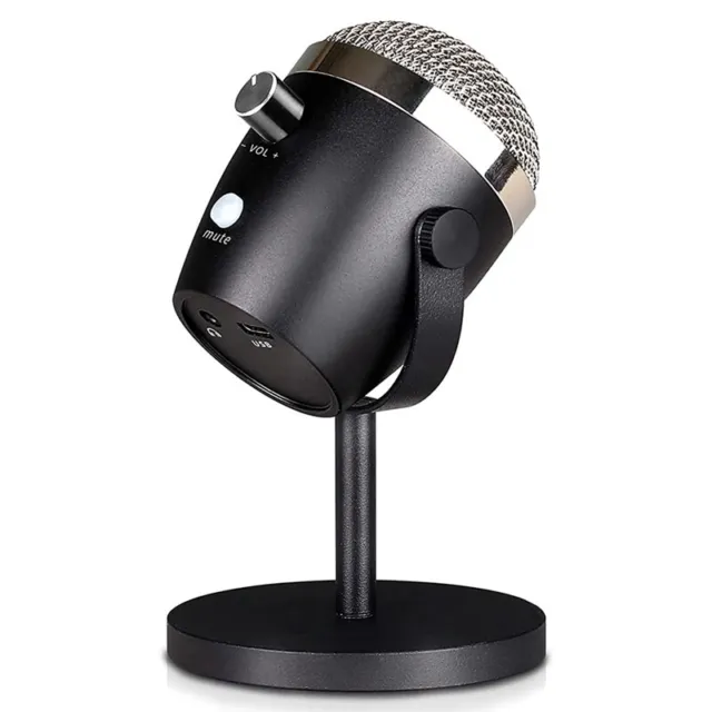 Microfono un Condensatore USB, Microfono da Tavolo per PC/Tipo Micro//Andr2269