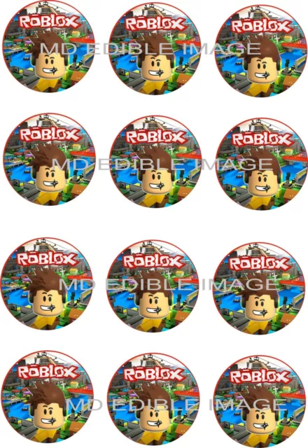 Roblox Cupcake Toppers / Roblox Food Picks / Roblox Party 