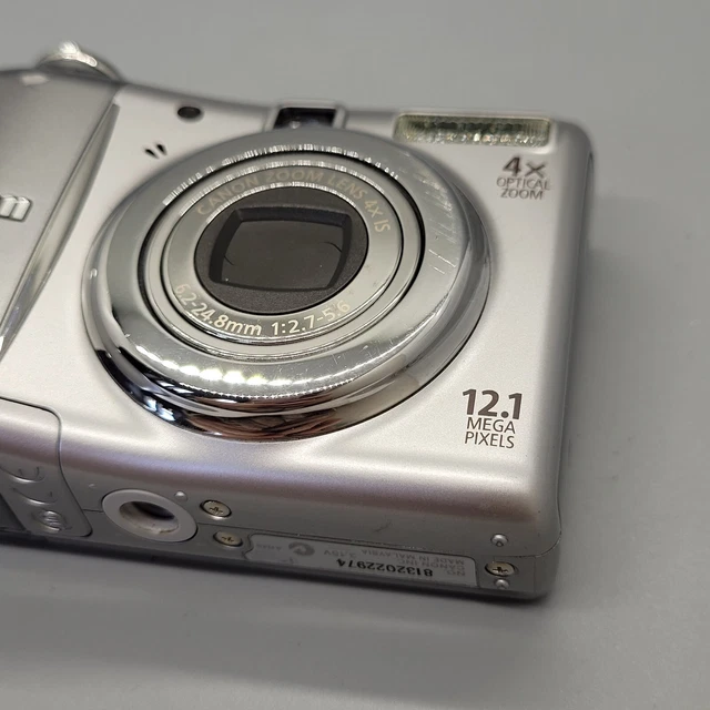 Canon PowerShot A1100 IS 12,1 megapixel fotocamera digitale compatta argento testato 15