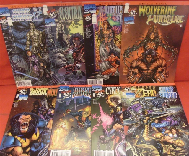 Devil's Reign 1-8 Marvel Image Comic Set Complete Simonson Ellis 1996 Vf/Nm