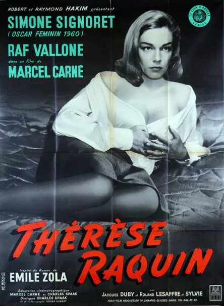 affiche du film THERESE RAQUIN 120x160 cm ressortie