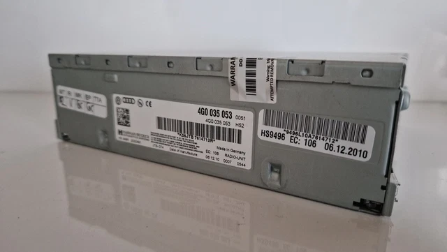 Audi A4 A5 A6 A7 Q5 Q7 MMI3G FUNKGERÄT HARMAN BECKER 4G0035053