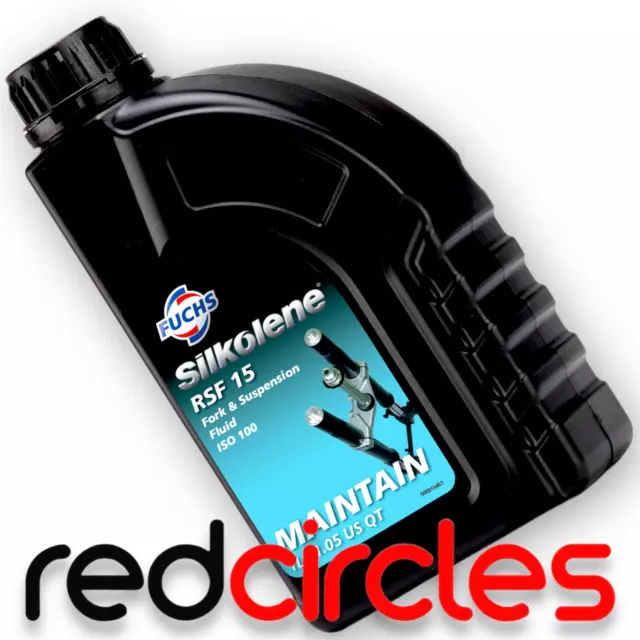 1L LITRE SILKOLENE HEAVY FORK OIL - 15w 50cc 125cc 140cc 160cc PITBIKE