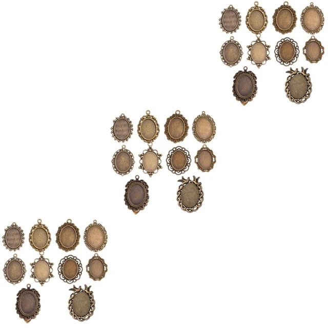 60 pezzi ciondolo lega di zinco collana ciondolo fai da te produzione di gioielli