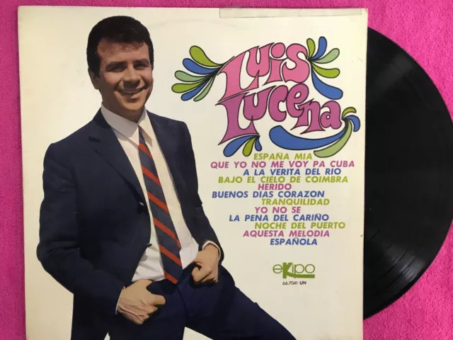 Luis Lucena Lp Vinilo España Mia Que Yo No Me Voy Pa Cuba A La Verita Del Rio