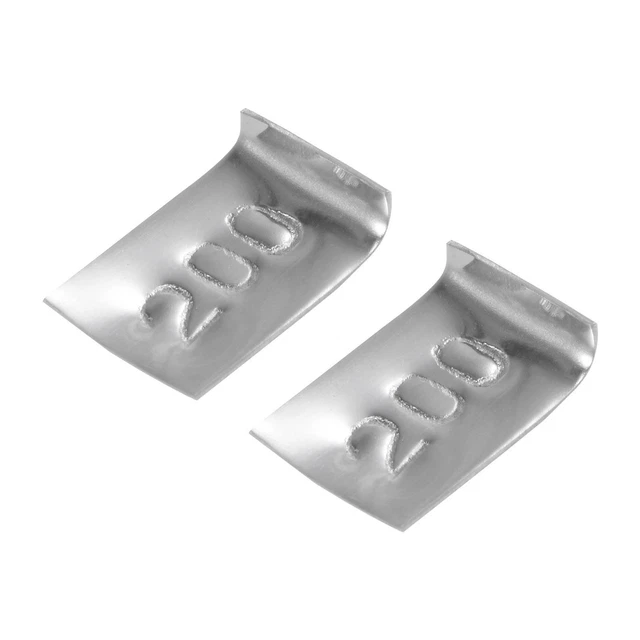 2 Stück Kalibriergewicht 200mg F1 Präzision Edelstahl Grammgewicht