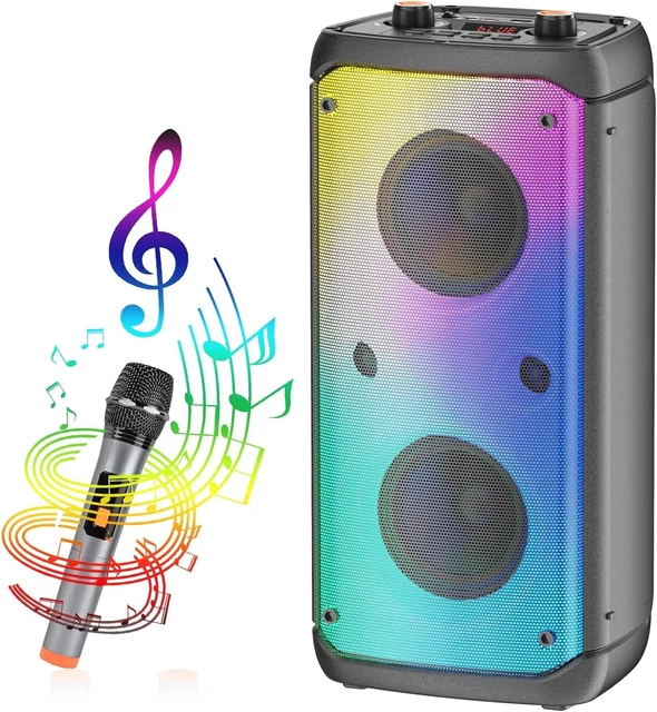 YUZINO Altoparlante Bluetooth Portatile – Suono Wireless Ovunque