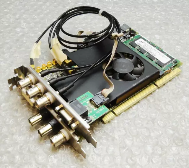 DVS IRIS2 HD/SD SDI I/O DVI RMT PCI Video Capture Card & Cables - RIB4.0
