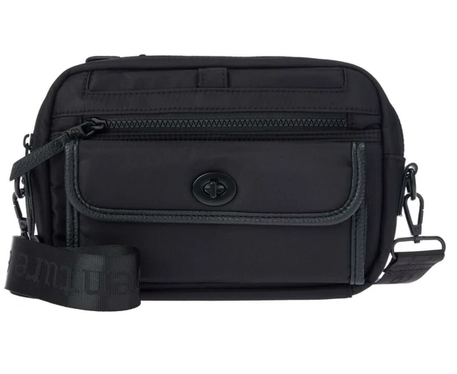 Samantha Brown Essential Crossbody Belt Bag Fanny Pack Organizer Black NWT