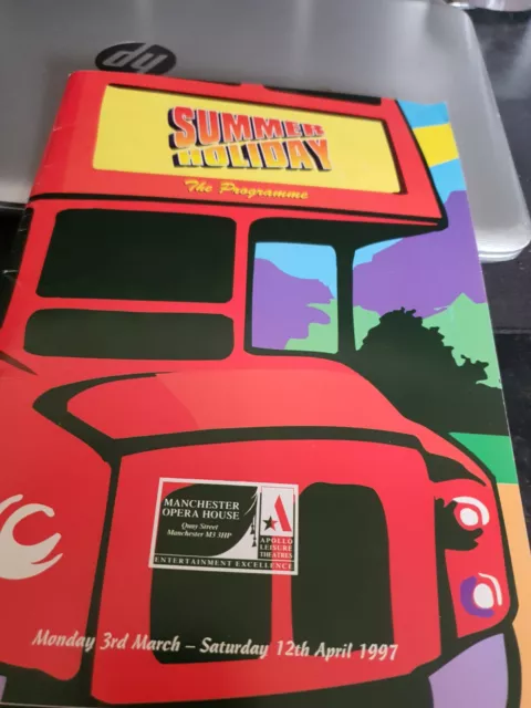 Manchester Opera House Theatre Programme Summer Holiday 1997