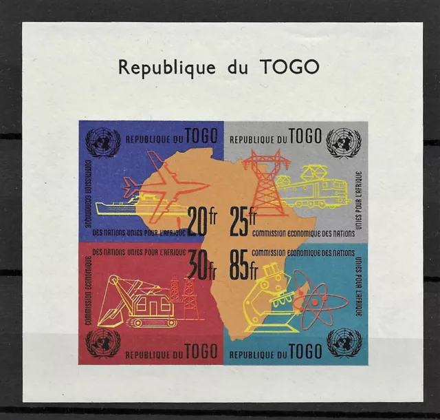 Togo 1961 U.N.O. Commission MNH mini sheet M.S. 290a