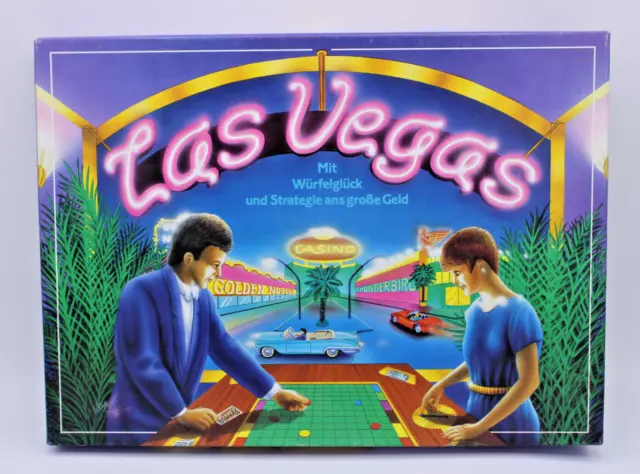 Las Vegas -Brettspiel - Casino - Retro / Vintage