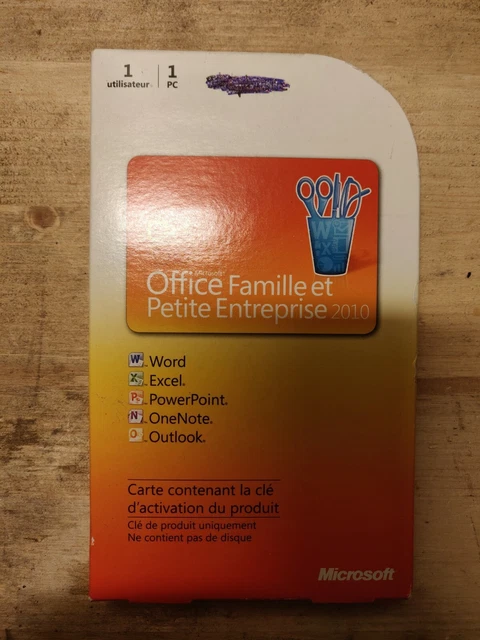Office Famille et petite Entreprise 2010