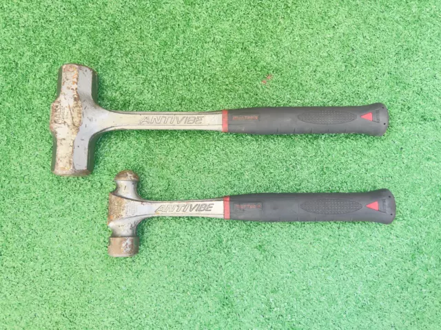 Mac Tools Antivibe 16oz Ball Peen Hammer BH16AV And 4lbs Hammer