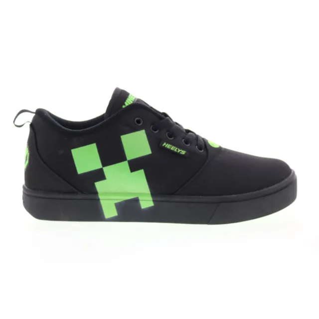 Heelys Pro 20 Minecraft HES10613M Mens Black Canvas Lifestyle Sneakers Shoes