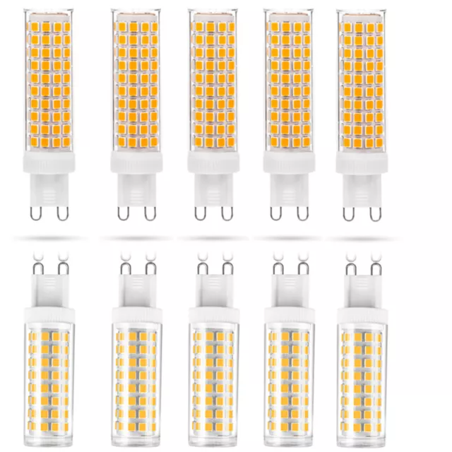 1X 10X G9 10W 12W Keramik Mini LED Maisbirnen 100 124LEDs 2835 SMD Helle Lampen