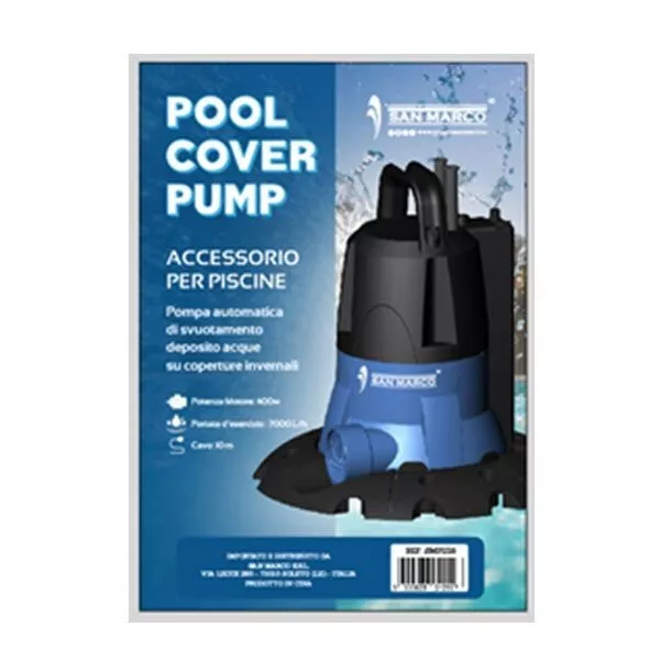 Pompe de vidange de couverture de piscine 7000 lt/h 2