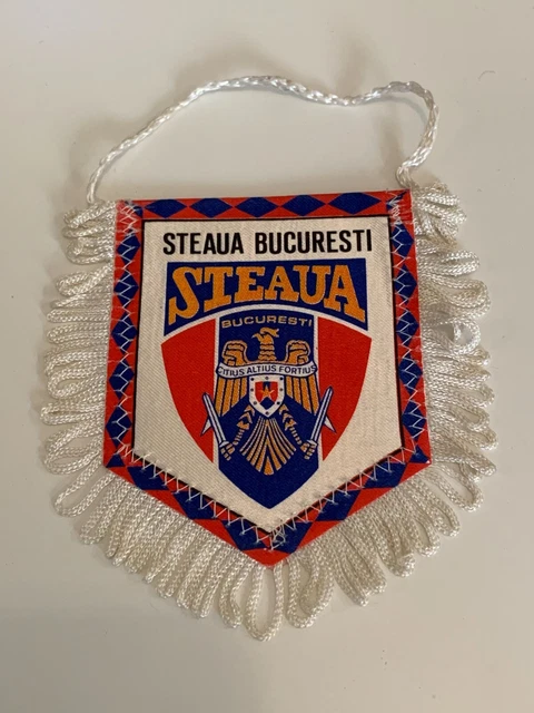 Fanion Vintage Dinamo Victoria București – Banderin De Foot Club Roumain
