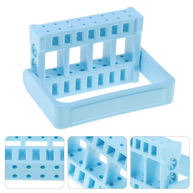16 orificios equipo de uñas soporte para taladro de uñas herramienta contenedor