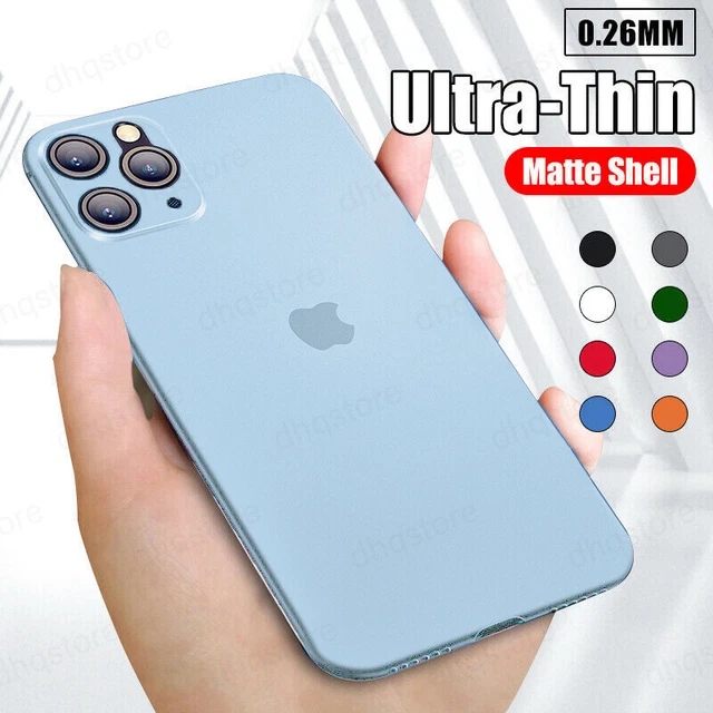 Ultra-thin Matte Clear Hard Case For iPhone 14 13 12 Pro Max 11 XS XR 8 7 Cover
