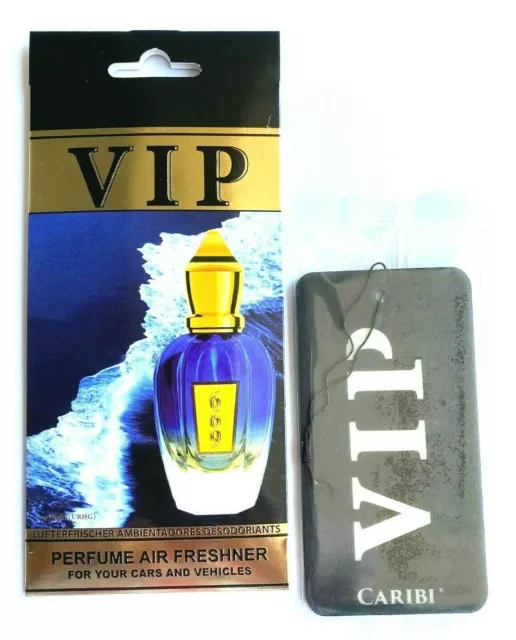 3Х CAR AIR Freshener Perfume Caribi Lux VIP №669 Xerjoff More Than