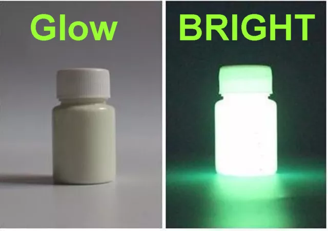 Phosphorescent Glow in the Dark Paint -Extra Bright Green