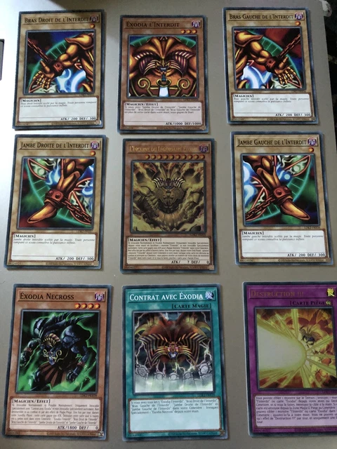 Yu-Gi-Oh! Exodia The Forbidden One – Carte Métal Édition Limitée Numérotée, Collectionneur KON-YGO26