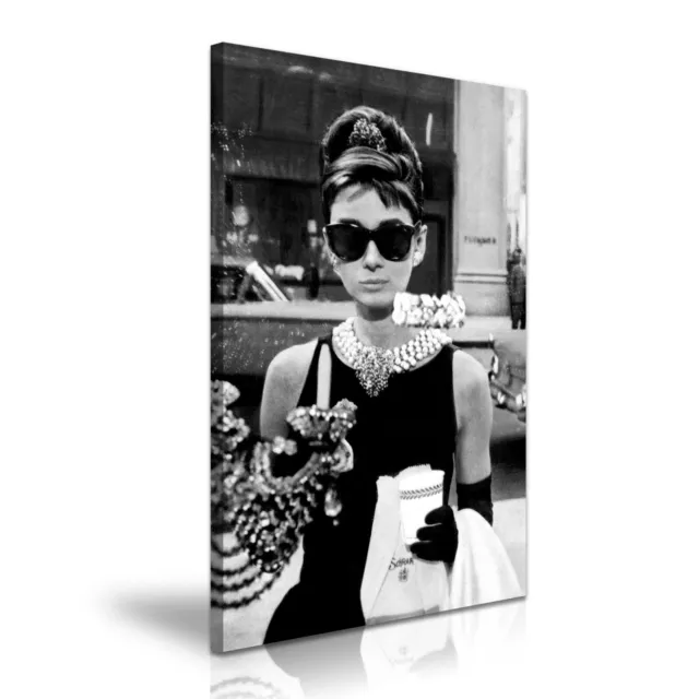 Audrey Hepburn Breakfast at Tiffany's Modern Home Art Canvas~ 5 Sizes To Choose