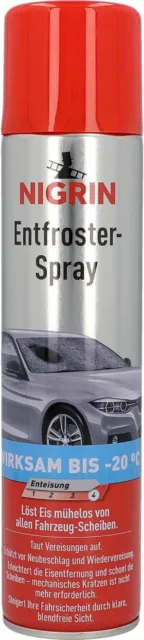 Nigrin Scheibenenteiser-Spray bis -20°C 40ml