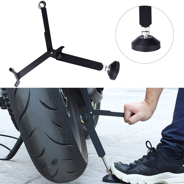 Pliage Support de roue de moto Moto Stand Support latéral Bicane de scooter