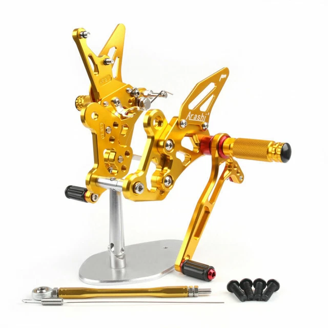 Poggiapiedi completamente regolabile per 11-16 SUZUKI GSR750 GSXS750 GSX-S750 F2