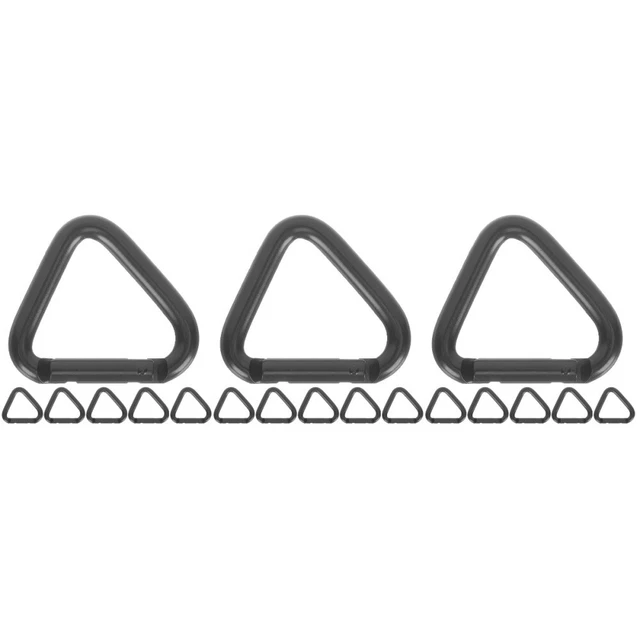 18 Pcs Keychain Carabiner Clips for Outdoor Hiking Replace Camping