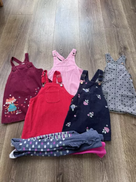 Girls Pinafore Dress Bundle Age 3-4