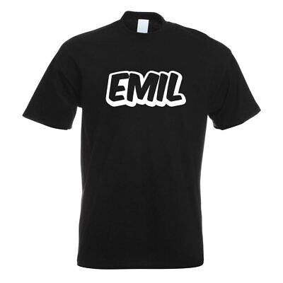Emil nome giovani T-Shirt Motivo Stampato funshirt Design Print
