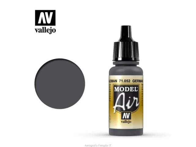 VALLEJO MODEL AIR 71052 - GERMAN GREY - ACRILICO 17ml