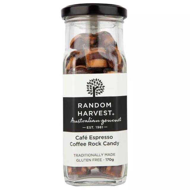 NEW Random Harvest Cafe Espresso Coffee Rock Candy 170g