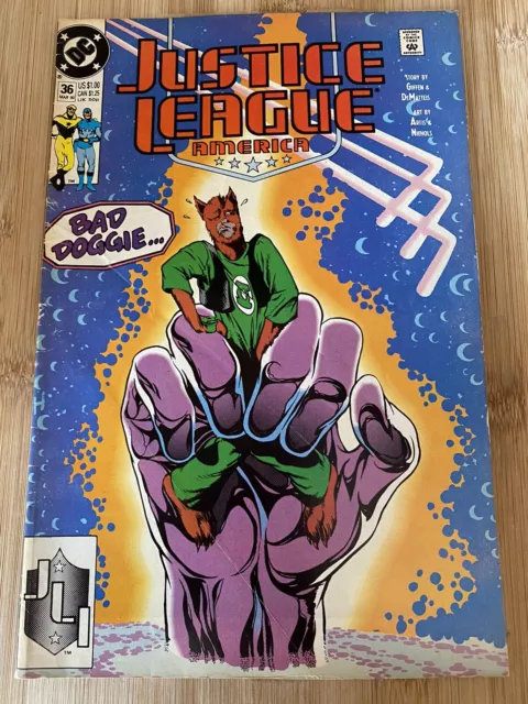 DC Comics Justice League Europe 1st Issue! April 1989