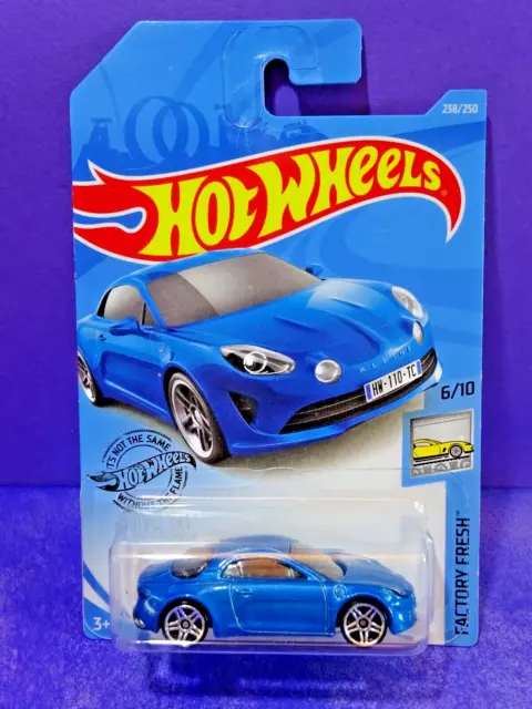 2019 HOT WHEELS ALPINE A110 in BLUE HW FACTORY FRESH 6 10. Long