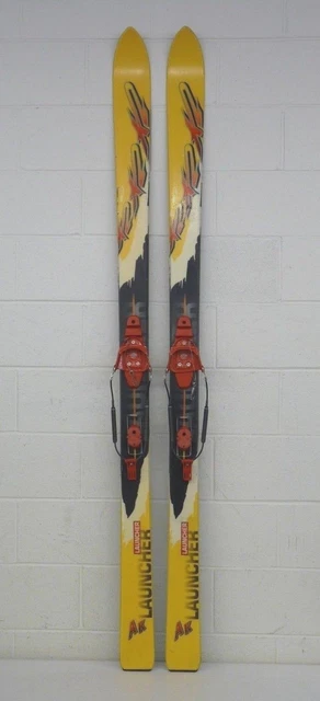 k2 ak launcher skis K2 LAUNCHER AK 195cm 119-88-105 Big Mountain Powder Skis w/G3 Telemark  Bindings $139.95