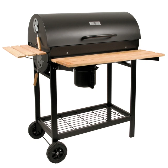 BBQ-Toro Holzkohle Grillwagen | Ø 42 x (L) 80 cm | Premium Kohle Smoker *B-Ware
