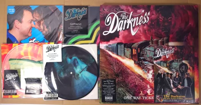 The Darkness / One Way Ticket To Hell ...And Back, Girlfriend LP & 7" Bulk Sale