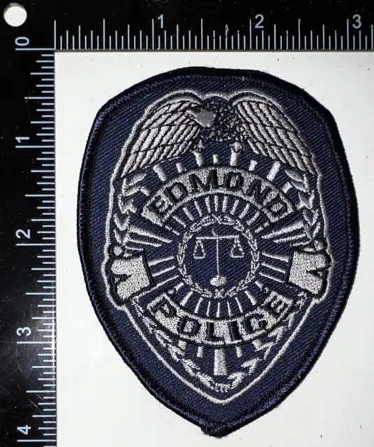 VINTAGE OBSOLETE Edmond Oklahoma OK Police Patch