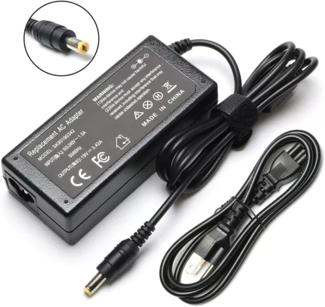 AC Adapter for Acer Aspire E5-575 E5-575G Series Laptop Charger 19V 3.42A 65W