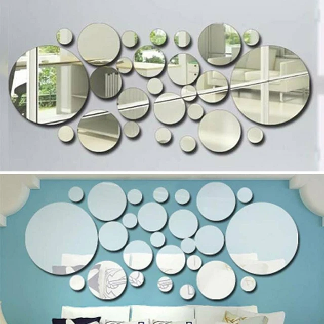 Autocollant autocollant mural décoration de pièce avec 26 pièces autocollants